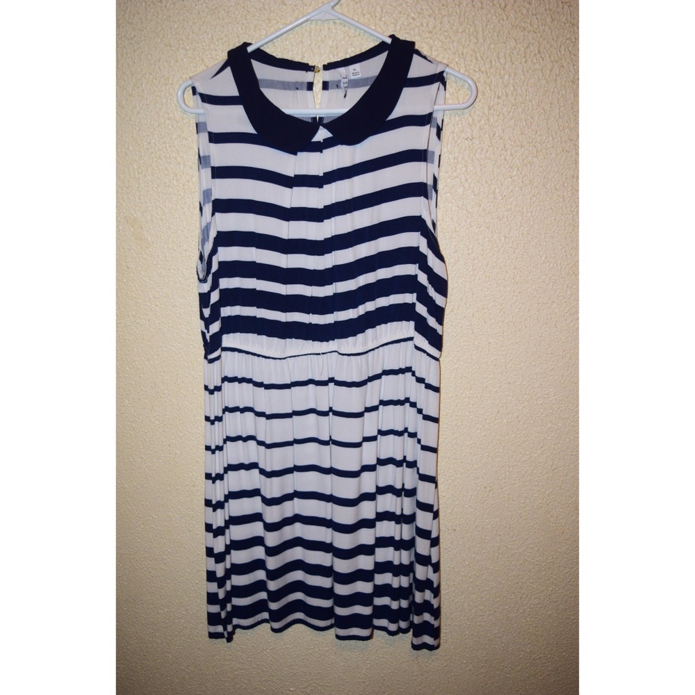 Stripe Navy Dress